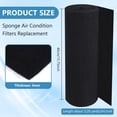thumbnail image 2 of 118x15.7Inch Activated Carbon Filter Sheet Black Pre Filter Carbon Sheet Replacement Charcoal Filters for Air Purifier Vent Filters DIY, 2 of 7