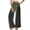 Blackish Green, variant on kaondbfi Dress Pants Women Petite High Waisted Wide Leg Summer Beach Vacation Women's Pants Casual Trousers