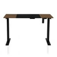thumbnail image 3 of Furniture of America Quade Ergonomic Height Adjustable Black Steel Frame Desk, 3 of 10