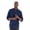 Rinse Blue Heather, variant on Men's Long Sleeve Buttondown Shirt