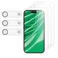 thumbnail image 2 of onn iPhone Air 3-Pack Glass Screen Protector with Camera Glass and Easy Installation Frame, 2 of 9