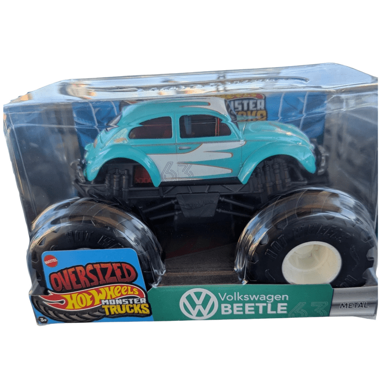 Hot Wheels Oversized Monster Truck Volkswagen Beetle 1:24 Diecast