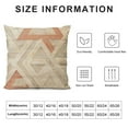 thumbnail image 5 of BANET Beige Short Wool Throw Pillow Covers Super Soft Pillow Covers Decorative Textured Throw Pillowcases for Sofa Bedroom 22x22in, 5 of 5