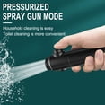 thumbnail image 6 of Tuvgenk Shower Head Rv High Pressure Handheld Shower Head Detachable Replacement 6 Spray Modes Plastic Black for Home Bathroom, 6 of 9