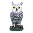 thumbnail image 1 of Espantapájaros de jardín, búho falso de caza de plástico, repelente de búho, funcionamiento suave, 1 of 8