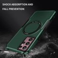 thumbnail image 2 of Magnetic Phone Case for Samsung Galaxy S22 Ultra (Not S22) Compatible with Magsafe, Military-Grade Shockproof Case with Built-in Magnet Circle for Samsung Galaxy S22 Ultra, MS Blackish Green, 2 of 17