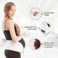Gabrialla Deluxe Medium Support Pregnancy Belly Band for Women, Back