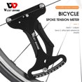 thumbnail image 3 of Habló Tensiómetro portátil de aleación de aluminio para bicicleta de montaña herramienta de reparación para constructores de ruedas de tensión de radios de bicicleta indicador de verificación Hugtrwg  Para estrenar, 3 of 8