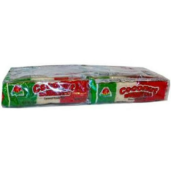 EL AZTECA COCONUT BANDERITAS CANDY BAR 3.5 oz Each ( 10 in a Pack )