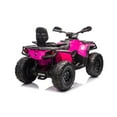 thumbnail image 3 of Licensed 24V Can Am Outlander Kids Ride on ATV, Rubber Tires, Leather Seat, 3 of 5