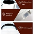 thumbnail image 4 of Wweixi Car Rice Cooker Mini Cooking Tools 24V Multifunctional 1L Electric Heater Dormitory House Food Steamer Appliance Machine 12V/green 12V, 4 of 8