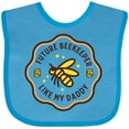 thumbnail image 3 of Inktastic Future Beekeeper Like Daddy Boys or Girls Baby Bib, 3 of 4