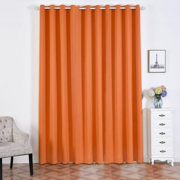Balsacircle 52 X 108 Inch 2 Panels Blackout Polyester Curtains Drapes With Grommet Top Home Window Treatments Decorations Walmart Com Walmart Com