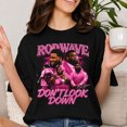thumbnail image 3 of R0d Wave Don't Look Down Pink Bling Vintage T-Shirt, Hip Hop Artist Graphic Concert Tee, 3 of 4
