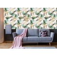 thumbnail image 6 of MuralsPrint Harries Peacock Feathers Wallpaper, Peel and Stick Wallpaper, 10' L x 24'' W, Removable Wallpaper, 6 of 6
