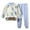 Light Blue, variant on Karoyedx Outfit Sets for Boys Sleepwear Cotton Truck Toddler 2 Piece Sleepwear Kids Winter Clothes Set Navy Size,12-18 Months