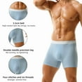 thumbnail image 3 of Men's Boxer Briefs Breathable Quick-Dry Underwear with Supportive Pouch, Anti-Chafing for Gym, Running, and Active Lifestyles | Men‘s Boxer Briefs Underwear, 3 of 3