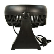 Comfort Zone 8 in. Table Fan, 3 Speed, Wall Mountable, Tilt