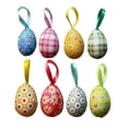 thumbnail image 3 of RKSTN 8Pcs Plastic Easter Decorations Eggs Hanging Ornaments Colorful for Easter Tree Basket Decor Party Favors Supplies Home, 3 of 9