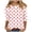 White#05, variant on Joau Valentine's Day 3/4 Length Sleeve Womens Tops Crew Neck Loose Casual Blouses Heart Print Tunic Tops Graphic Tees Shirts Gifts for Women