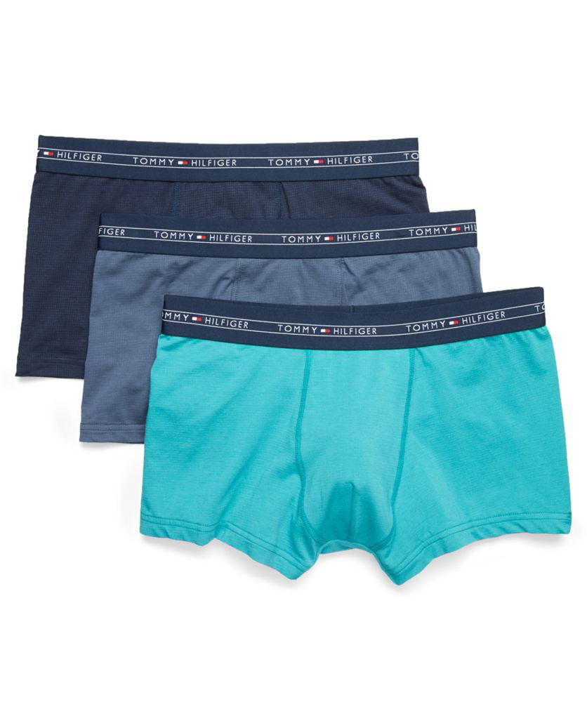 Tommy Hilfiger Mens Cotton Air 3 Pack Trunk 09T3435 