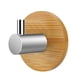 thumbnail image 1 of Ganchos para toallas de acero inoxidable, estante decorativo de fuerte succión para baño y cocina, sin rastro de gancho adhesivo detrás de la puerta, 1 of 5
