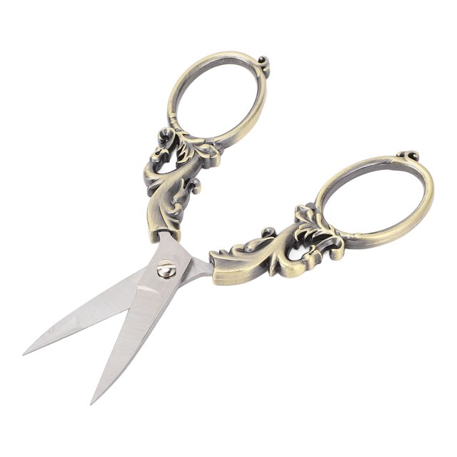 Tijeras de Costura para Costura, Tijeras Vintage de Acero inoxidable para Bordar, Papel de Coser, Corte de Punto de Cruz, Artesanía Con El Filo para Uso Doméso Domémico y