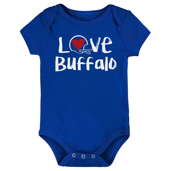 Future Tailgater Loves Chalk Art Baby Bodysuit for Buffalo Fans