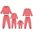 thumbnail image 1 of SYNPOS Family Christmas Pajamas Matching Sets, Classic Print Cotton Holiday PJs, 1 of 11