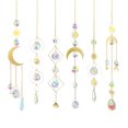 thumbnail image 1 of Trampa solar colgante de cristal, 6 piezas, para ventana, jardín, fiesta, plantas, decoración del hogar, 1 of 5