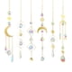 thumbnail image 1 of Juego de 6 campanas de viento de cristal de colores - 1 juego MFZFUKR CPB-US-DYP1037, 1 of 5