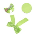 thumbnail image 3 of Unique Bargains 1 Pc Solid Bow Ribbon Duckbill Hair Clips for Home Green, 3 of 5