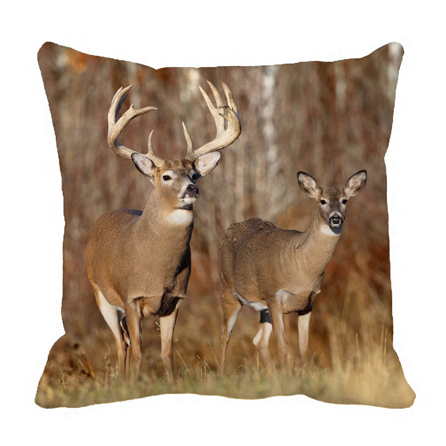 ZKGK Deer Pillowcase Home Decor Pillow Cover Case Cushion Two Sides ...