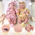 thumbnail image 4 of Muñecas Reborn Babeside Relike Twins de 50 cm con caja de regalo, 4 of 8