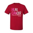 thumbnail image 2 of Faith Jesus Believe Awareness Men's Graphic T-Shirt, Red, 5XL, 2 of 3