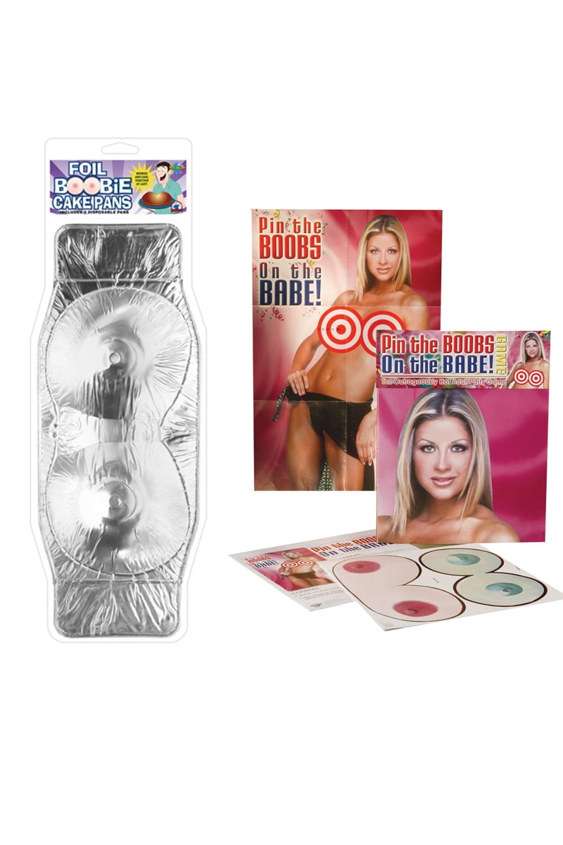 Groom Bachelor Wedding Party Decorations Kit Foil Boob Boobie