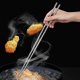 thumbnail image 1 of 6 Pairs Stainless Steel Chopsticks With Threaded: Non Slip Extra Long 15 Inch/38.8 CM Round Reusable Cooking Chopsticks For Hot Pot Noodle Frying Food, 1 of 3