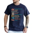 thumbnail image 4 of FATHER' Graphic T-shirt, Graphic Tees, Soft Cotton, Daily Menswear, Men Gifts, Comfort Top, Father's Day Gift, Happy Father Day Shirt, 4 of 7
