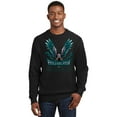 thumbnail image 5 of Game Garment Football Team Sports Fan Mens Graphic Sweatshirts - Philadelphia Sweatshirt Black XS-3XL, 5 of 6