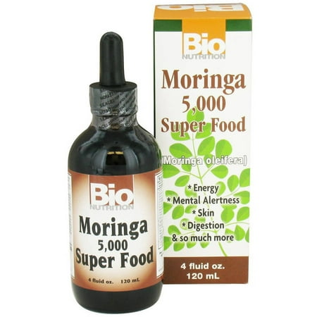 Bio Nutrition Inc Moringa Liquid, 4 OZ