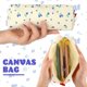 thumbnail image 2 of 2 Pcs Women Cute Floral Pencil Bag, Flower Zipper Pencil Case Simple Pen Bag Stationery Organizer Cosmetic Makeup Storage Bag Coin Pouch Holder, 2 of 5