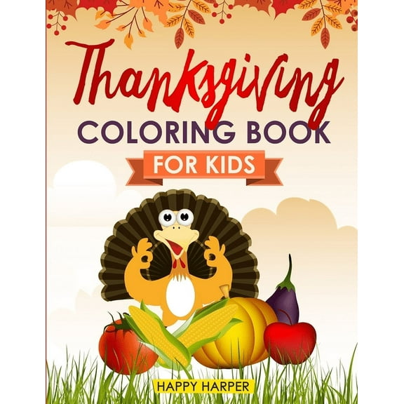 Thanksgiving Coloring Book, (Paperback)