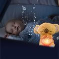 thumbnail image 5 of JLFNYA Breathing Stuffed Animal,Breathing Bear,Soothing Koala Bear - Stress and Anxiety Relief Companion with Sensory Details,Musical Lighting and Breathing Rhythm,Gift Kid Adult Women Men, 5 of 8