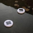 thumbnail image 3 of Luz flotante de agua solar Luz de piscina Luz de césped impermeable al aire libre Piscina de superficie de agua RGB Decoración de aguas termales LED Luz de agua flotante (blanco cálido) JAMW Sencillez, 3 of 5