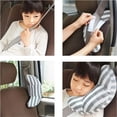 thumbnail image 2 of 1pc Children Neck Headrest Cushion Car Seat Belts Pillow Kids Shoulder Safety Strap Protection Pads Support Car Styling Cartoon, 2 of 10
