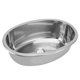 thumbnail image 3 of Ouitble Fregadero de Acero Inoxidable, Fregadero de Cocina Marino 393x273 mm Fregadero Ovalado de Barco Marino con Orificio de Drenaje de 40 mm para RV Yate Autocaravana Caravana Cocina, 3 of 14
