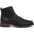 thumbnail image 2 of Josef Seibel Sienna 17 Women's Lace Up Leather Ankle Boot In Black Size 10, 2 of 6