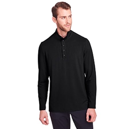 Chandail-Over Extensible Performance à Boutons-Pression pour Hommes Jaq NE400