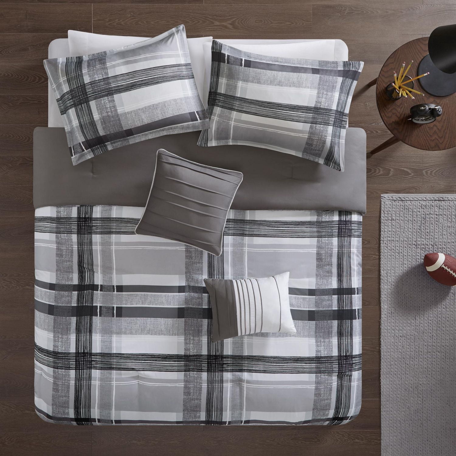 Home Essence Apartment Slate Comforter Set