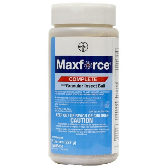 Maxforce Complete Granular Insect Bait - 8 oz Bottle by Bayer
